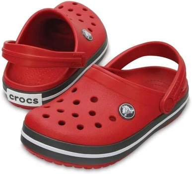 Дитячі крокси для хлопчика Crocs Crocband Clog Pepper Red (27/28, червоний)