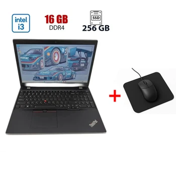 Ноутбук Lenovo ThinkPad L15 / 15.6" (1366x768) TN / Intel Core i3-1115G4 (2 (4) ядер по 2.2 - 4.1 GHz) / 16 GB DDR4 / 256 GB SSD / Intel UHD Graphics / WebCam б/в + Подарунок Мишка та килимок
