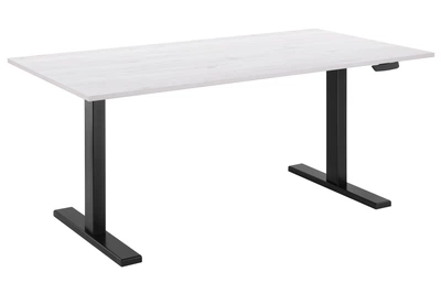 Стіл комп'ютерний 2E Wood White 620/1280x1500х750мм (2E-CE150WWHITE-MOTORIZED)