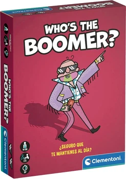 Gra karciana Clementoni Who's The Boomer - wersja hiszpańska (8005125555536)