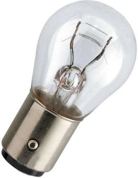 Лампа Philips P21/5W VisionPlus +60% 12V 21/4W BAY15d блістер 2шт. (12499VPB2) (627677)