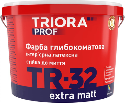 Краска интерьерная глубокоматовая TRIORA TR-32 Extra Matt 5 л