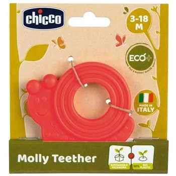 Прорізувач для зубів Chicco Равлик Еко+ (8058664136490)