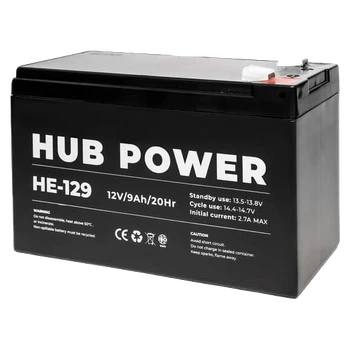 Аккумуляторная батарея Hub Power HE-129 12V 9AH
