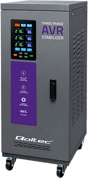 Стабілізатор напруги Qoltec автоматичний AVR 15kVA Expert Line (5901878519074)