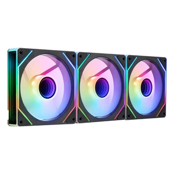 Вентилятор Thermaltake Steel Shadow Lens 12 ARGB 120 мм PWM Black
