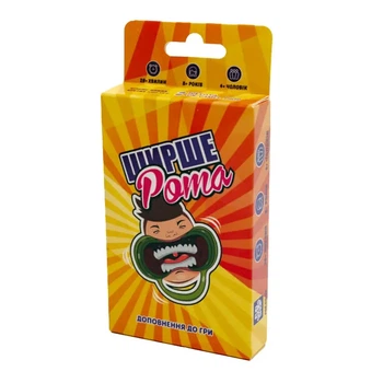 Настільна гра Fun Games Shop Ширше Рота: доповнення до гри FGS59 (укр)