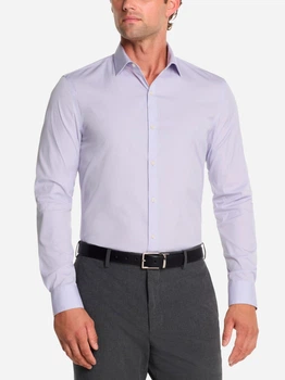 Рубашка хлопковая мужская Calvin Klein 703749540 2XL Сиреневая (1161344101)