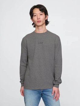 Лонгслів чоловічий GAP 77145437 2XL Сірий (1161400776)