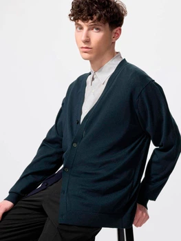 Кардиган мужской Uniqlo 187120011 L Синий (1160017954)