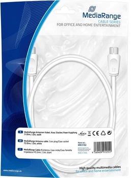 Kabel antenowy MediaRange 1.5 m (MRCS162)