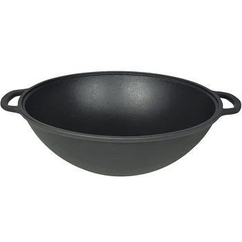 Казан чугунный WOK (Узбекский) 12л, ∅40 х 17см