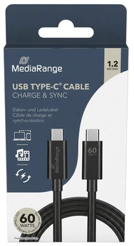 Kabel MediaRange USB Type C - USB Type-C 1.2 m (MRCS213)