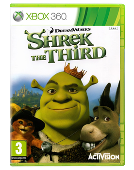 Игра Microsoft Xbox 360 Shrek the Third Английская Версия Б/У