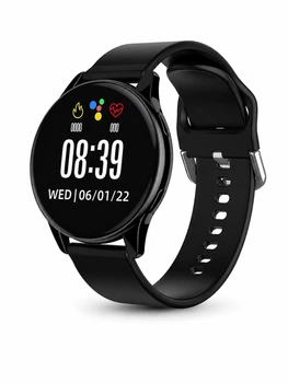 Смарт часы женские HryFine умный фитнес браслет на руку Smart Watch женские смарт вотч сенсорные для Android IOS с шагомером и Bluetooth звонками