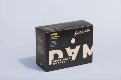 Кава в зернах DAM Coffee Colombia La Roca для фільтра 250 г