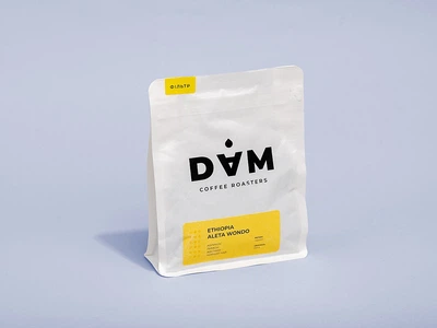Кава в зернах DAM Coffee Ethiopia Aleta Wondo для фільтра 1 кг