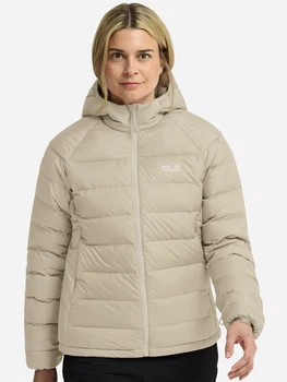 Пуховик женский Jack Wolfskin A66374-A0084 M Бежевый (4064886760454)