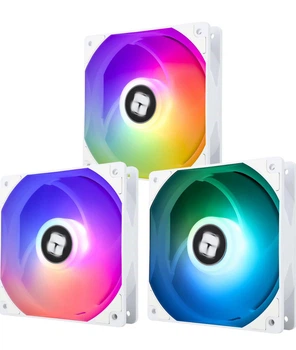 Вентиляторы для корпуса Thermalright TL-C12CW-S X3 (120 мм, ARGB, 4PIN PWM, комплект 3 шт.)