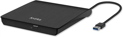 Внешний CD/DVD-рекордер с внешним CD-приводом USB 3.0 DVD+/-RW, CD+/-RW, Antika