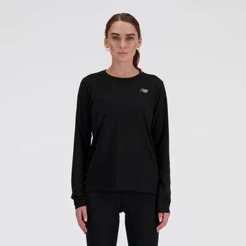 Женская футболка с длинным рукавом New Balance NB Performance 40 (L) (WT41225BK)