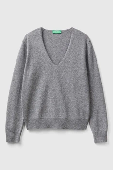 Свитер Benetton 48(XL) Серый (153929)