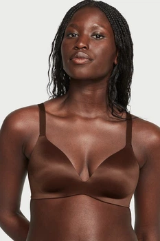 Бюстгальтер с уплотнённой чашкой Victoria's Secret 80D Коричневый (153912)