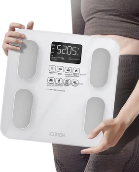 Электронные весы для измерения веса тела Wolai Smart Body Weight Scale Professional, компактные и точные, для домашнего использования, для женских общежитий, для всей семьи, для снижения веса, фитнеса и мониторинга здоровья.