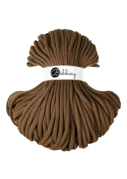 Шнур для вязания Bobbiny Jumbo Nut Brown 9 мм 100 м
