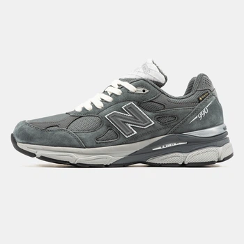 Кросівки New Balance 990 Grey White | Gore-Tex | Термо 44