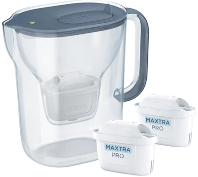 Dzbanek filtrujący Brita Style Essential Szaroniebieski + 2 wkłady Maxtra Pro Pure Performance