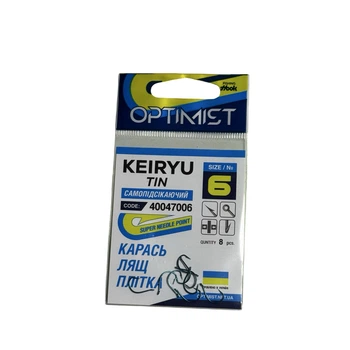 Крючок Optimist Keiryu TIN № 6,40047006