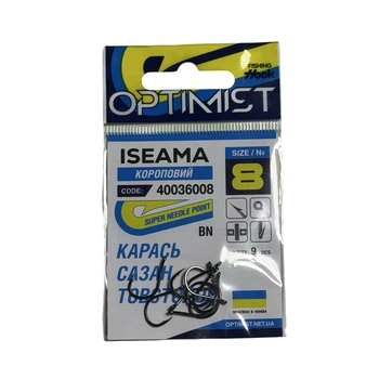 Крючок Optimist Iseama BN № 8,40036008