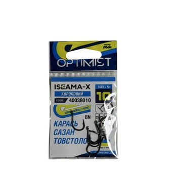 Крючок Optimist Iseama-X BN № 10,40038010