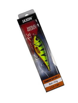 Воблер Jaxon HS Samson Nature 9cm цвет TY, вес 21g заг. 0,5-1,5m sinking,VD-SN09STY