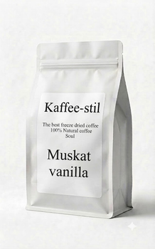 Кофе сублимированный (растворимый) Kaffee-stil «Мускат с ванилью» 100 г