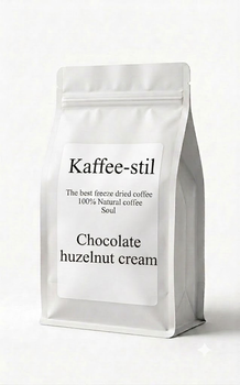 Кофе сублимированный (растворимый) Kaffee-stil «Шоколадно-ореховый крем» 100 г