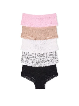 Женские трусики кружево чикини набор 5 шт Victoria's Secret QD796 размер XS