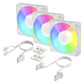 Комплект вентиляторів BioniX P12 A-RGB 120MM 3-PACK White (ACFAN00338A)