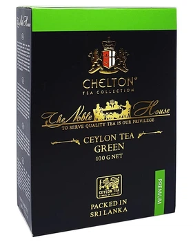 Чай розсипний Благородний будинок Зелений Chelton 100 г