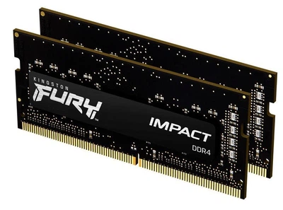 Память Kingston FURY 16 GB (2x8GB) SO-DIMM DDR4 3200 MHz Impact (KF432S20IBK2/16)