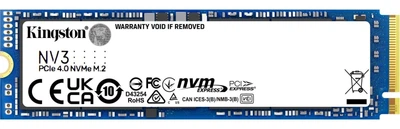 Накопичувач SSD KINGSTON M.2 4000GB NV3, PCIe 4.0 NVMe (SNV3S/4000G)