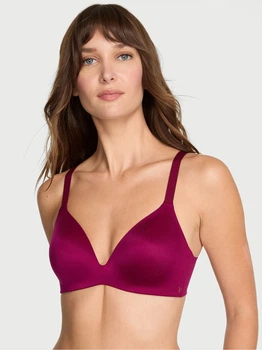 Бюстгальтер без косточек бесшовный Victoria's Secret 194713510 38C Розовый (1161373805)
