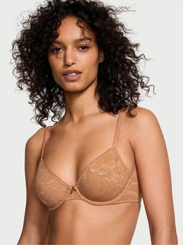 Бюстгальтер с косточками Victoria's Secret 521304555 38D Коричневый (1161174850)