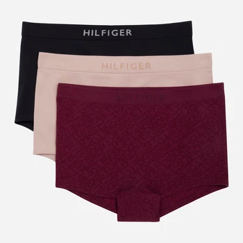 Набор трусиков слипов женских Tommy Hilfiger 731382402 S 3 шт Темный микс (1161248654)