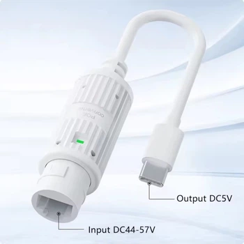Преобразователь PoE 48В в USB Type-C 5В 2,4А, IEEE 802.3af/at, только питание без передачи данных