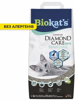Бентонітовий наповнювач Biokat's Біокетс для котячого туалету 6 л (4002064613901)