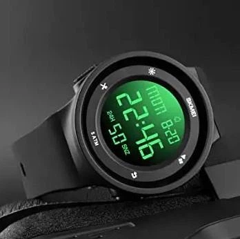 Мужские спортивные наручные часы SKMEI 1445 черные