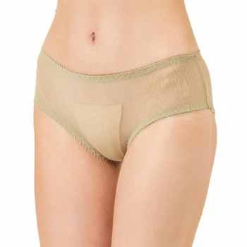 Трусики-слипы женские из сеточки Felisiya Lingerie Оливковый 276-110с XL