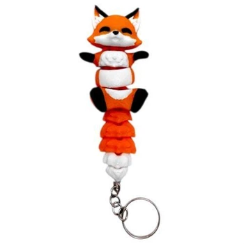 Брелок 3D печать "Flexi Fox / Магнитная Лисичка Keychain"